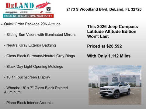 2026 Jeep Compass Latitude