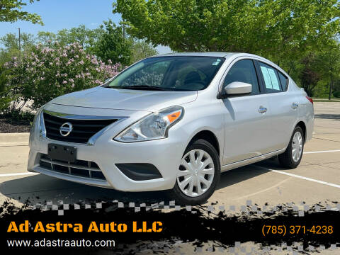 2015 Nissan Versa for sale at Ad Astra Auto LLC in Lawrence KS
