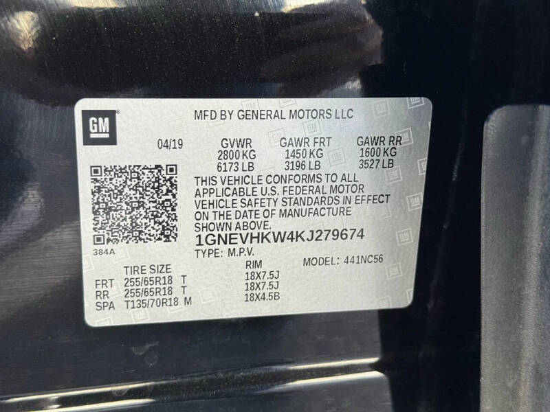 2019 Chevrolet Traverse LT Leather