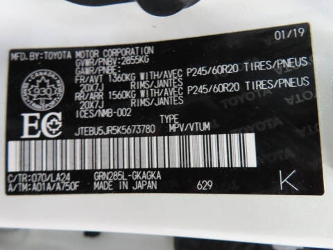 2019 Toyota 4Runner Limited