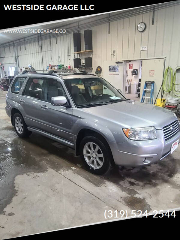 2008 Subaru Forester for sale at WESTSIDE GARAGE LLC in Keokuk IA