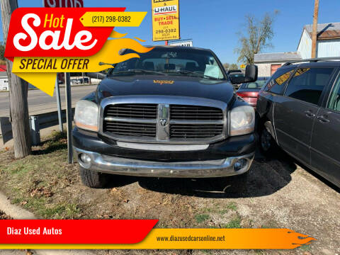 2006 Dodge Ram Pickup 1500 for sale at Diaz Used Autos in Danville IL