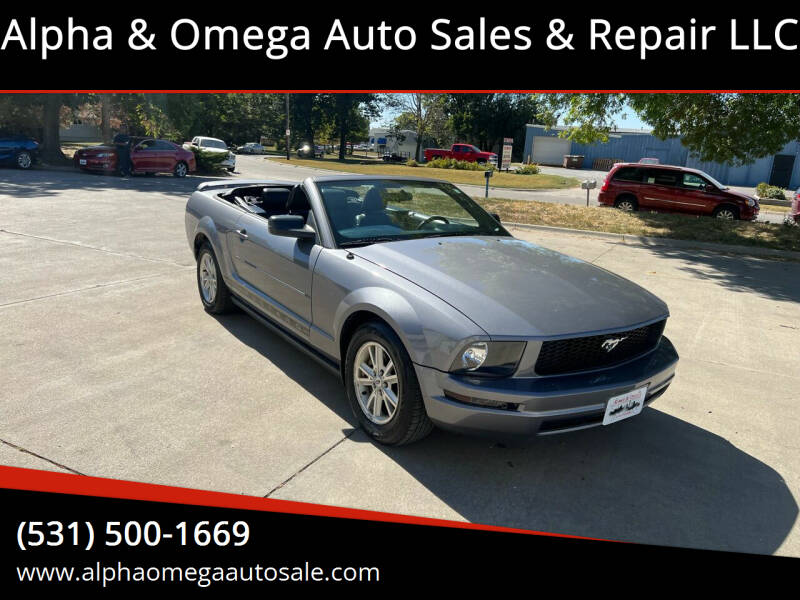 2006 Ford Mustang for sale at Alpha & Omega Auto Sales & Repair LLC in Lincoln NE