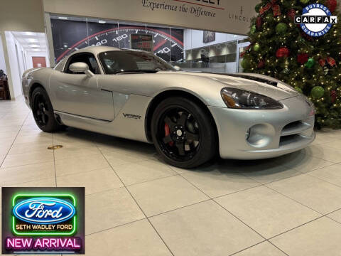 2009 Dodge Viper for sale at Seth Wadley Chevy Perry in Perry OK