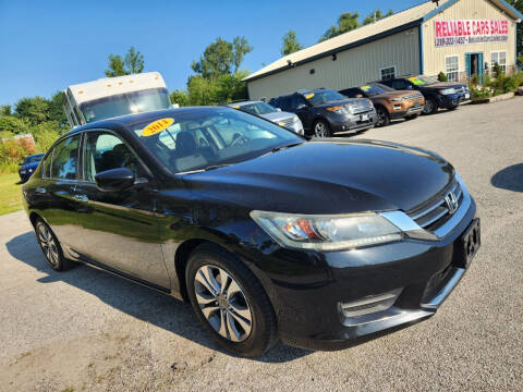 2014 Honda Accord for sale at Reliable Cars Sales Inc. in Michigan City IN