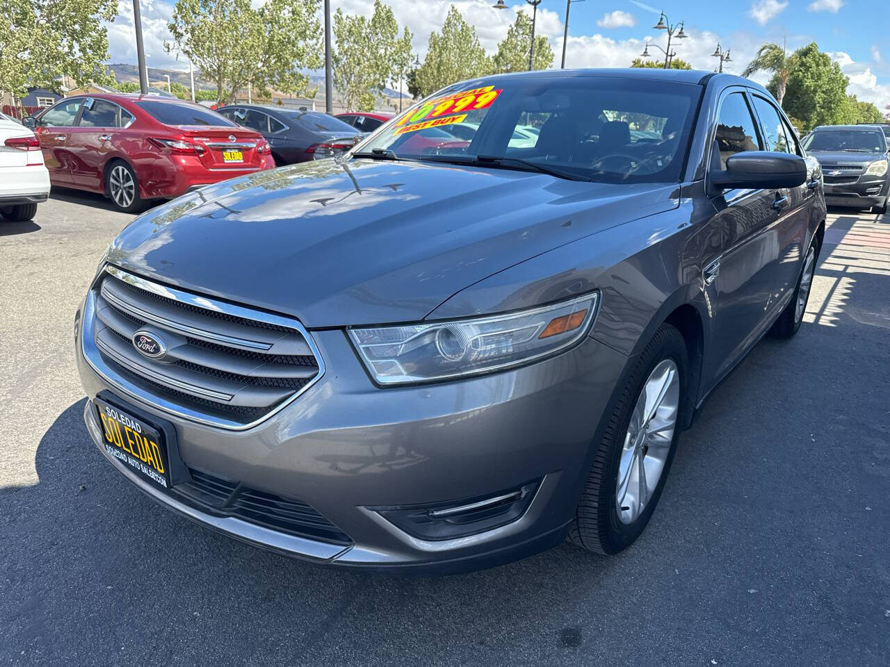 Gray 2013 Ford Taurus SEL SEL 4dr Sedan 1