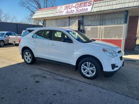 2013 Chevrolet Equinox for sale at Nu-Gees Auto Sales LLC in Peoria IL