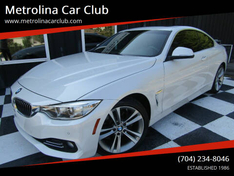 2017 BMW 4 Series for sale at Metrolina Car Club in Matthews NC
