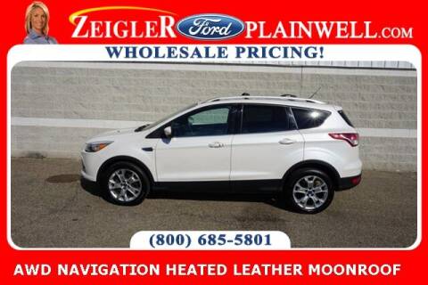 2015 Ford Escape for sale at Zeigler Ford of Plainwell - Jeff Bishop in Plainwell MI