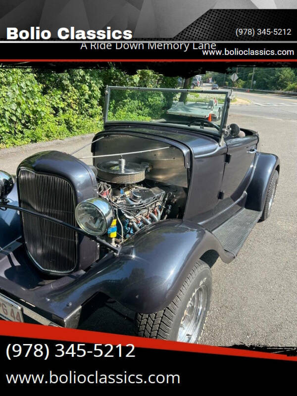 1932 Ford Roadster    B for sale at Bolio Classics in Leominster MA