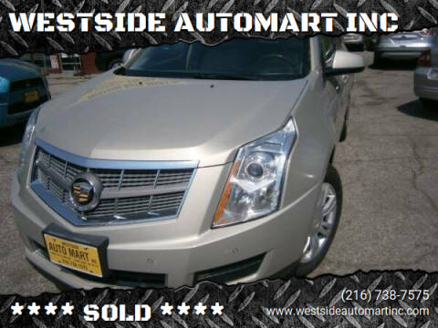 2011 Cadillac SRX for sale at WESTSIDE AUTOMART INC in Cleveland OH