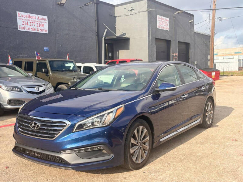 2017 Hyundai Sonata for sale at Excellent Autos in Dallas TX