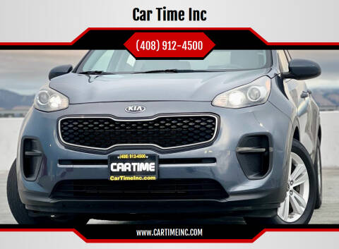 2017 Kia Sportage for sale at Car Time Inc in San Jose CA