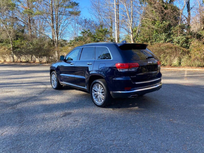2018 Jeep Grand Cherokee Summit