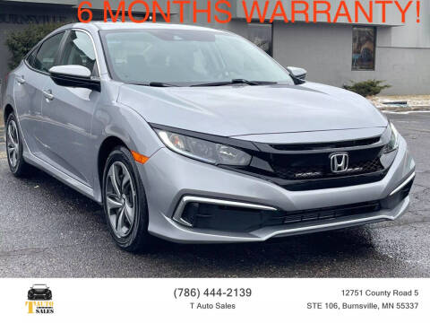 2019 Honda Civic for sale at T AUTO SALES LLC in Burnsville MN