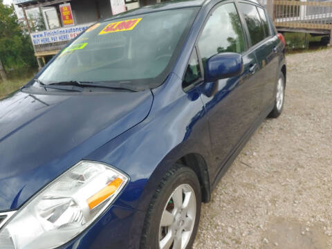 2012 Nissan Versa for sale at Finish Line Auto LLC in Luling LA