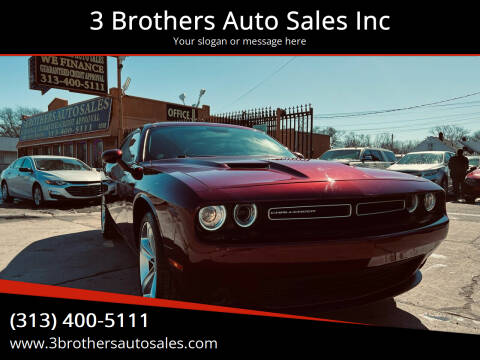 2018 Dodge Challenger for sale at 3 Brothers Auto Sales Inc in Detroit MI