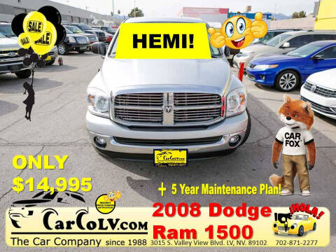 2008 Dodge Ram 1500 for sale at The Car Company in Las Vegas NV