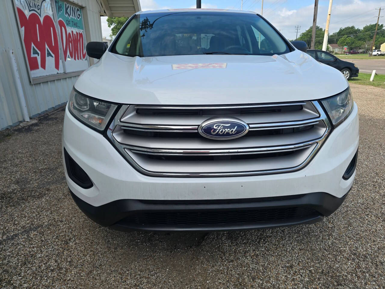 White 2015 Ford Edge SE SE 4dr Crossover 2
