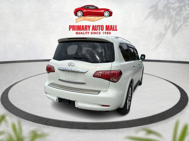 2012 INFINITI QX56 for sale at Primary Auto Mall in Fort Myers, FL