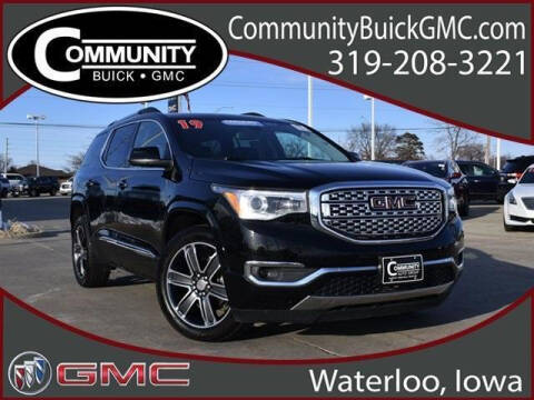 2019 GMC Acadia for sale at Community Buick GMC in Waterloo IA