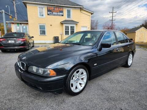 2003 BMW 5 Series for sale at Top Gear Motors in Winchester VA