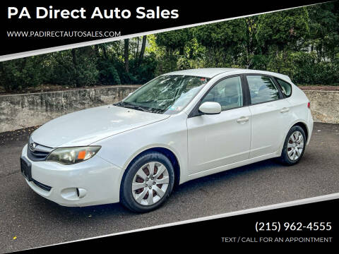 2011 Subaru Impreza for sale at PA Direct Auto Sales in Levittown PA