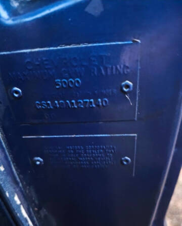 1968 Chevrolet C/K 10 Series