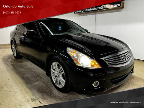 2012 Infiniti G37 Sedan for sale at Orlando Auto Sale in Orlando FL