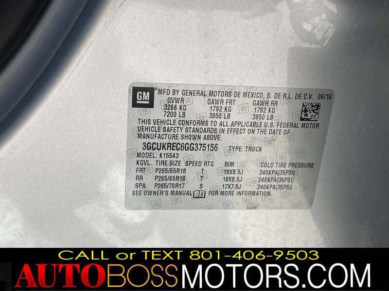 2016 Chevrolet Silverado 1500