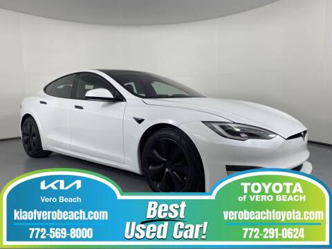 2021 Tesla Model S for sale at PHIL SMITH AUTOMOTIVE GROUP - Toyota Kia of Vero Beach in Vero Beach FL