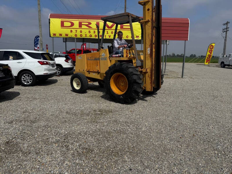 1995 Case IH  585E FORKLIFT