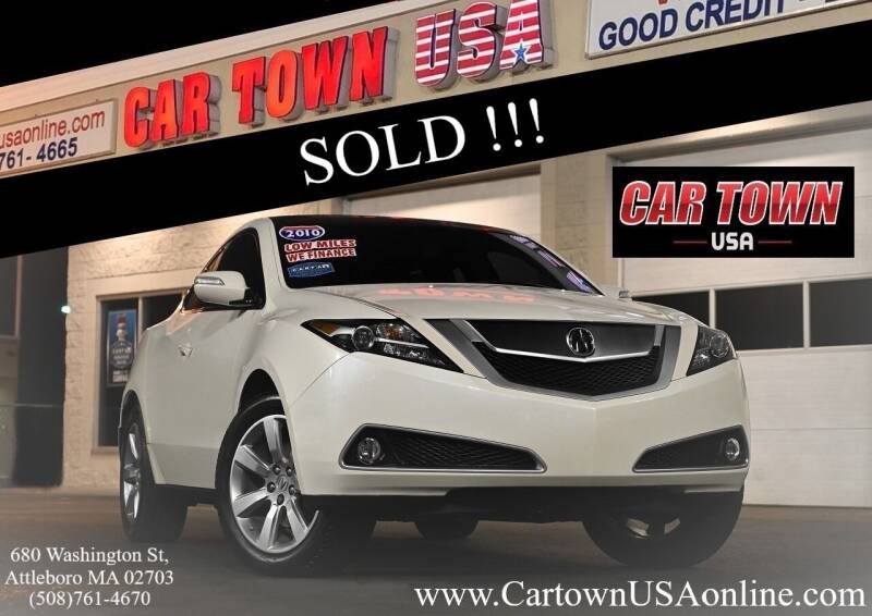 2010 Acura ZDX for sale at Car Town USA in Attleboro MA