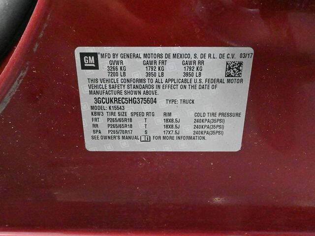 2017 Chevrolet Silverado 1500