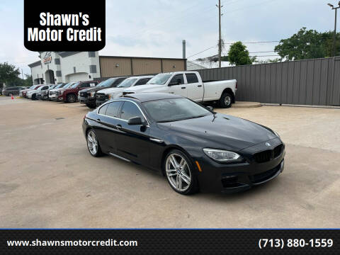 2013 BMW 6 Series for sale at Shawn's Motor Credit in Houston TX