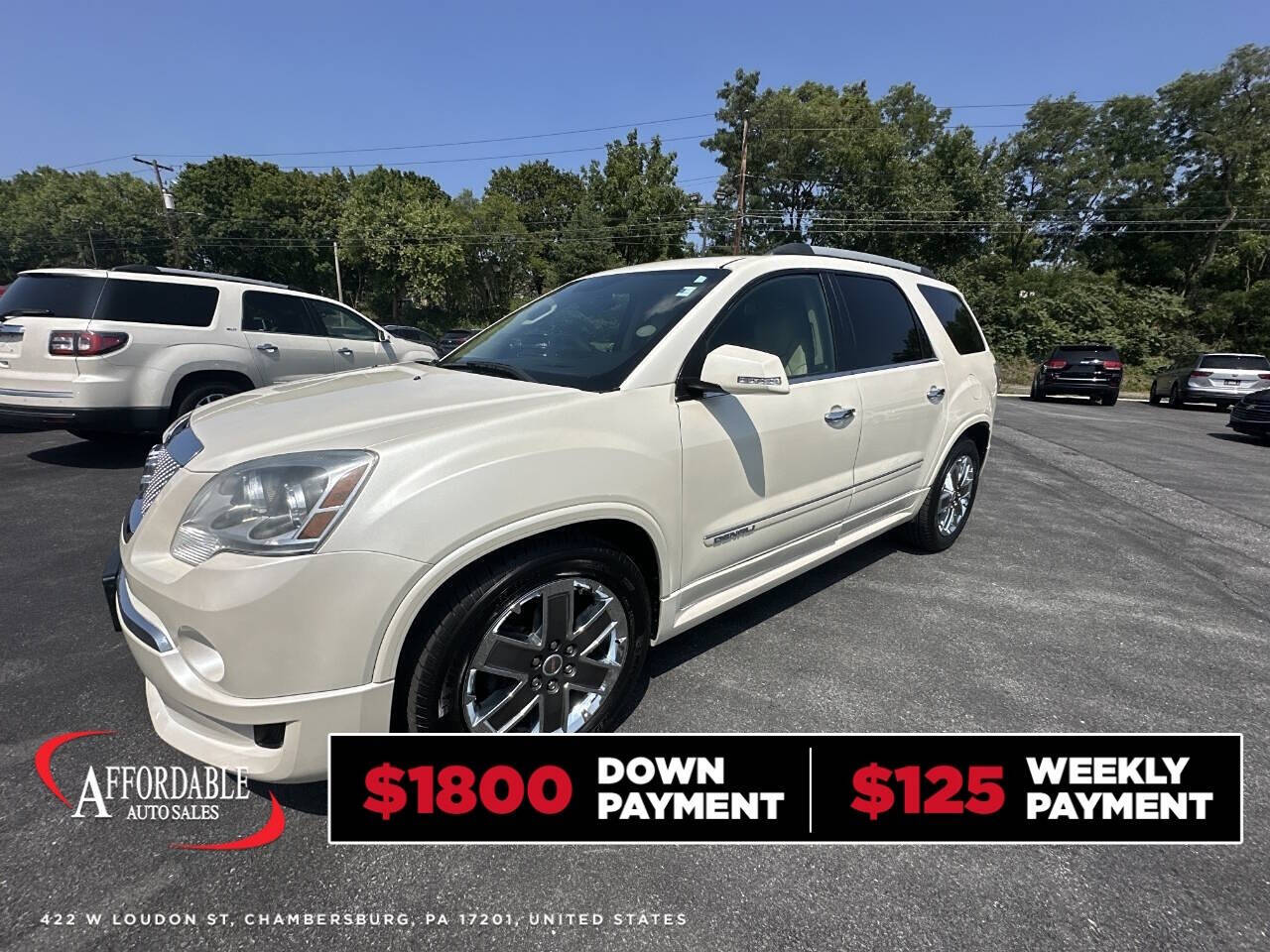 2012 GMC Acadia for sale at Chambersburg Affordable Auto in Chambersburg, PA