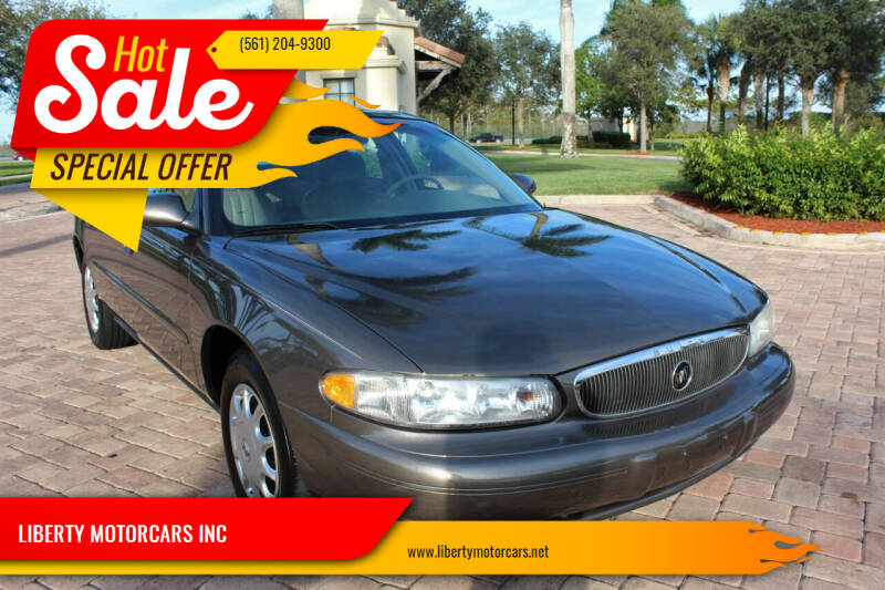 2003 Buick Century for sale at LIBERTY MOTORCARS INC in Royal Palm Beach FL