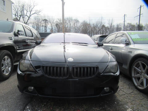 2006 BMW 6 Series for sale at Balic Autos Inc in Lanham MD