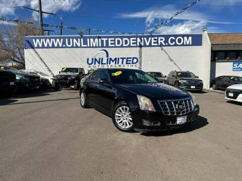 2012 Cadillac CTS for sale at Unlimited Auto Sales in Denver CO