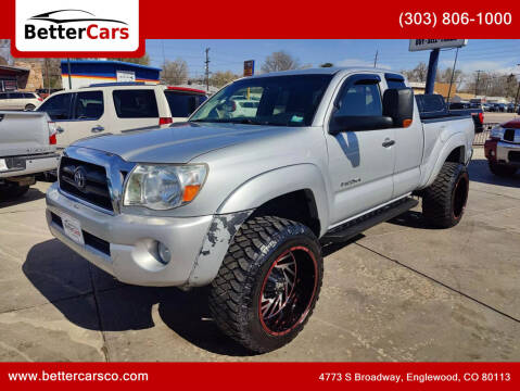 2005 Toyota Tacoma for sale at Better Cars in Englewood CO