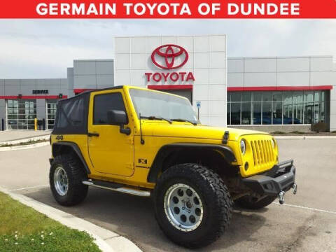 2009 Jeep Wrangler for sale at GERMAIN TOYOTA OF DUNDEE in Dundee MI