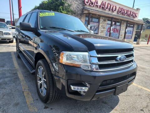 2016 Ford Expedition EL for sale at USA Auto Brokers in Houston TX