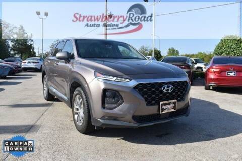2020 Hyundai Santa Fe for sale at Strawberry Road Auto Sales in Pasadena TX