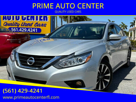 2018 Nissan Altima for sale at PRIME AUTO CENTER in Palm Springs FL