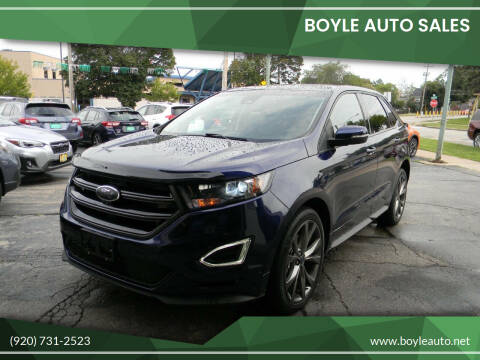 2016 Ford Edge for sale at Boyle Auto Sales in Appleton WI