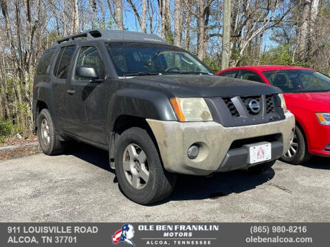 2007 Nissan Xterra for sale at Ole Ben Franklin Motors of Alcoa in Alcoa TN