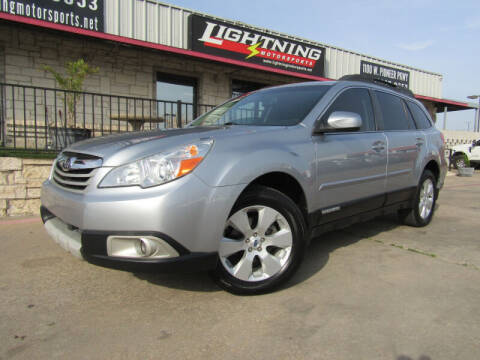 2012 Subaru Outback for sale at Lightning Motorsports in Grand Prairie TX