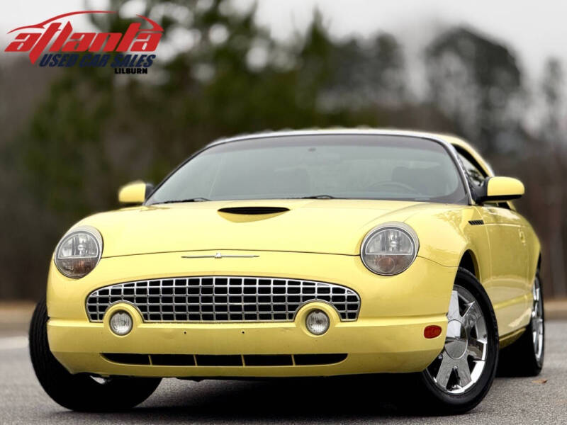 2002 Ford Thunderbird for sale at Atlanta Used Car Sales in Lilburn GA