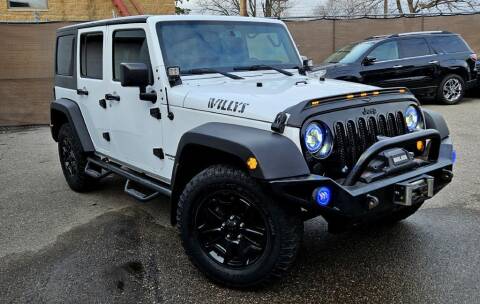 2017 Jeep Wrangler Unlimited for sale at Minnesota Auto Sales in Golden Valley MN