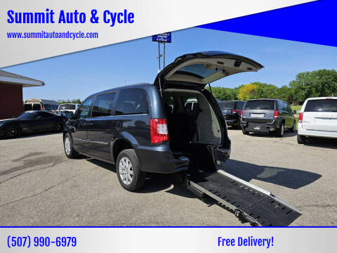 2014 Chrysler Town and Country for sale at Summit Auto & Cycle in Zumbrota MN